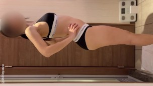 【人妻個人撮影】真っ白の紐ビキニで激しく立ちバックしたら、パンパンって音と喘ぎ声が響きすぎた(素人日本人カップル/主観/キス/お風呂/デカ尻/巨乳/乳首/セックス/水着/Japanese/asian